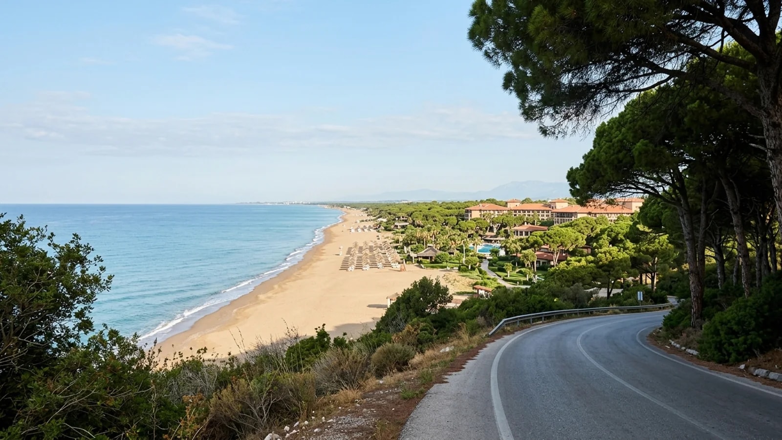 Belek taxi to hotels: Cihan Bey Otel Belek Belek hotel transfer to Cihan Bey Otel Belek: private van from Antalya Airport to Belek